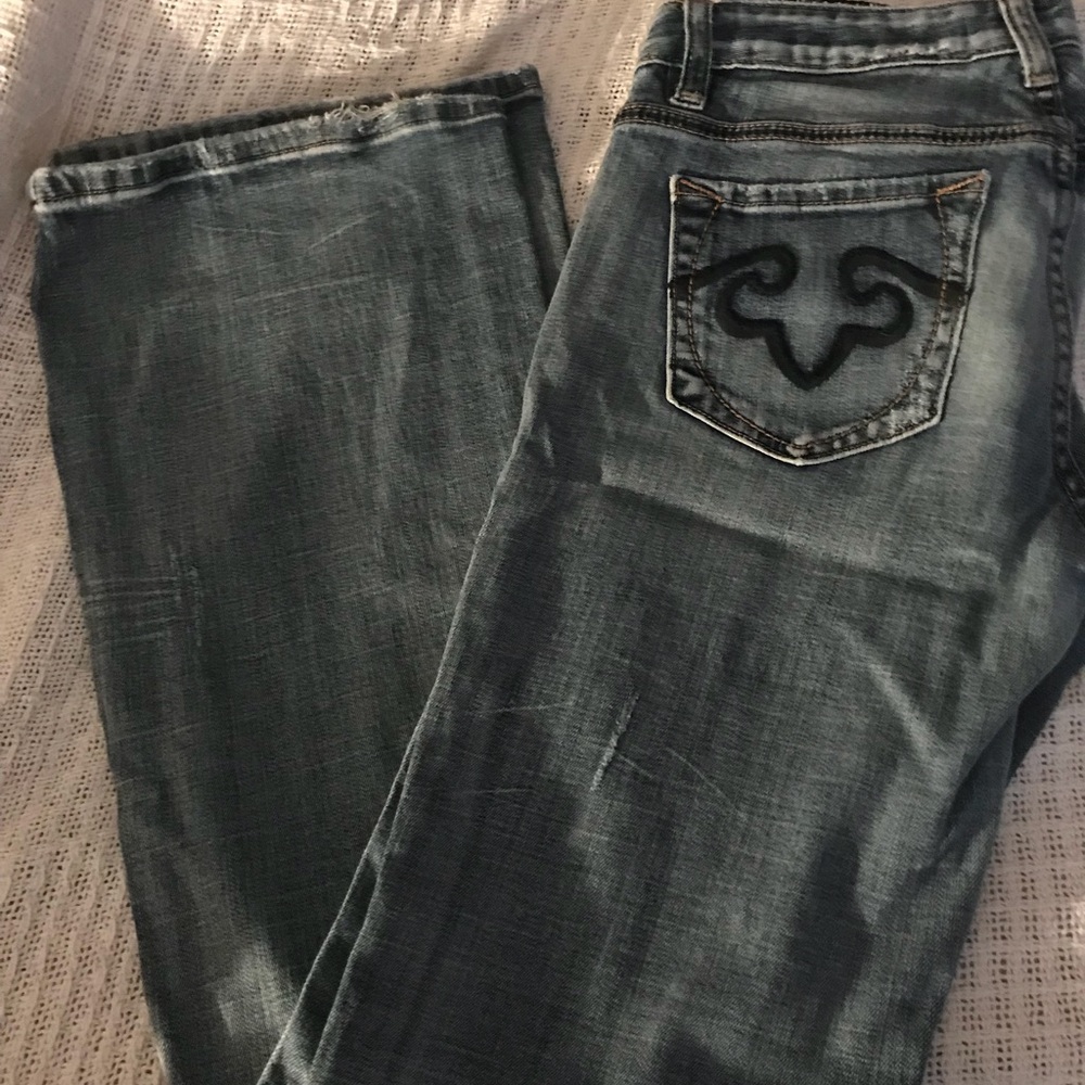 REROCK for Express boot cut jeans